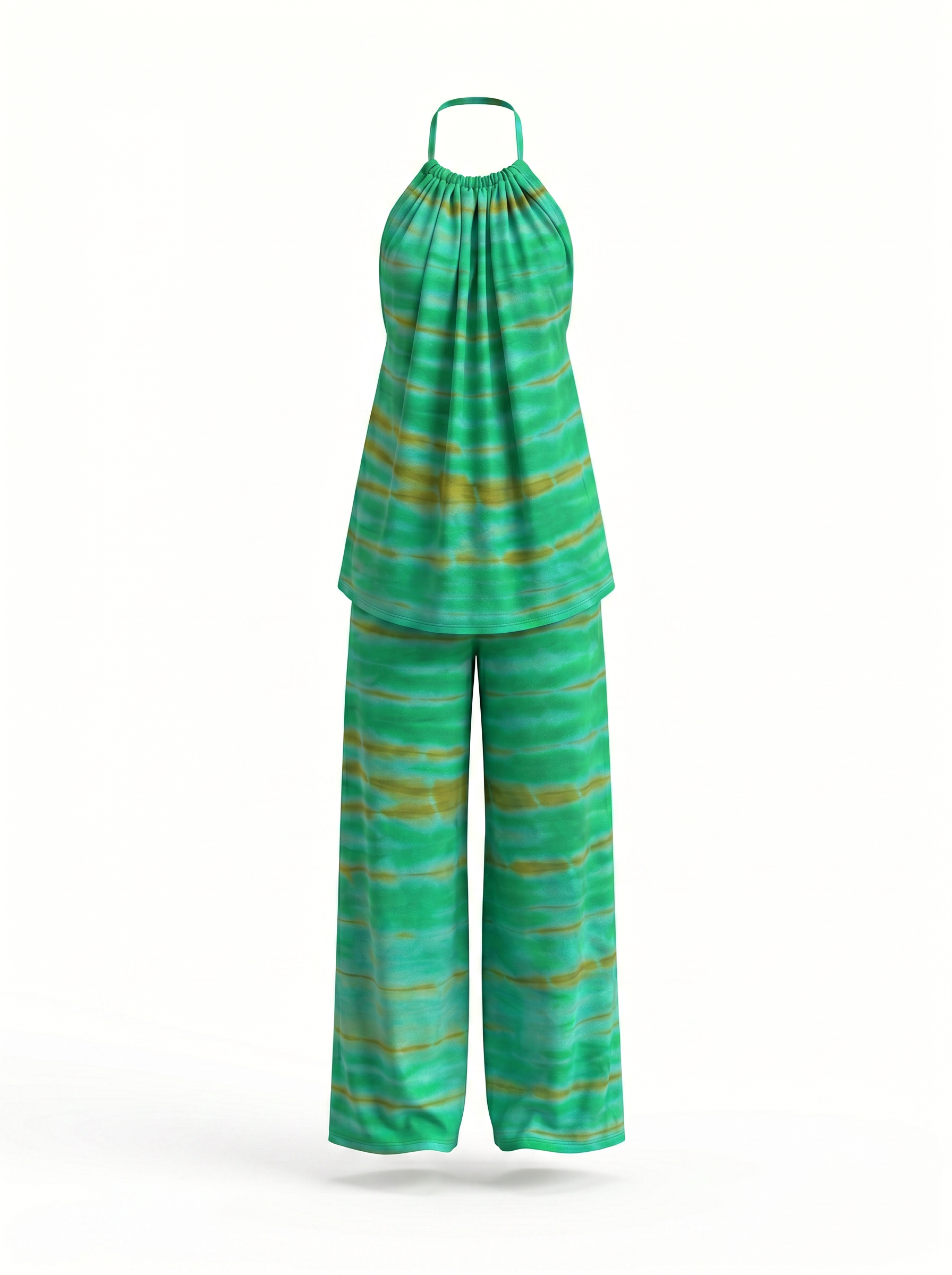 Seafoam Gold loungewear set in Seafoam & Gold